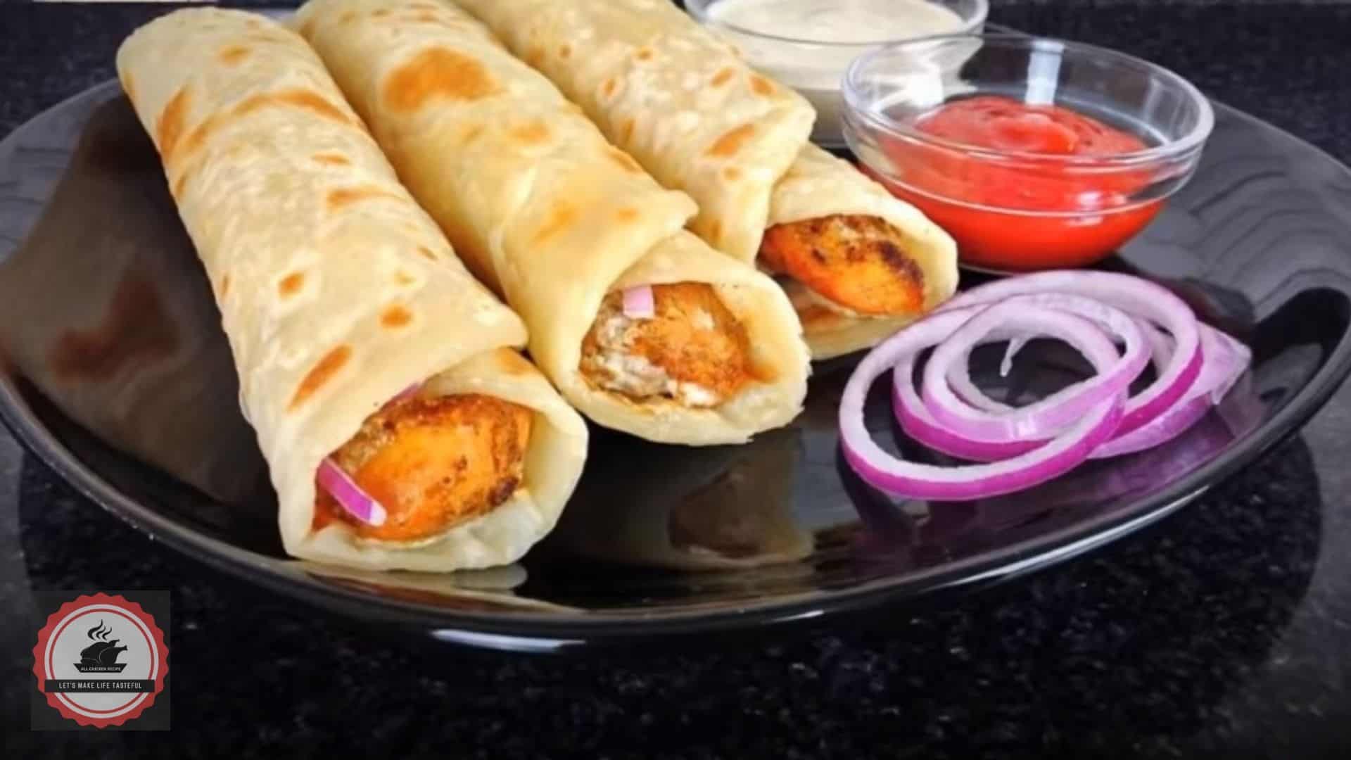 Chicken Roll Recipe (In North Indian Street Food Style)